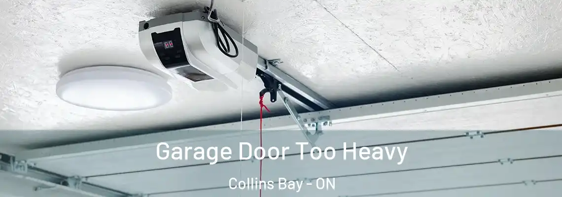 Garage Door Too Heavy Collins Bay - ON